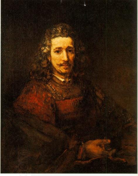 REMBRANDT Harmenszoon van Rijn Man with a Magnifying Glass du China oil painting art
